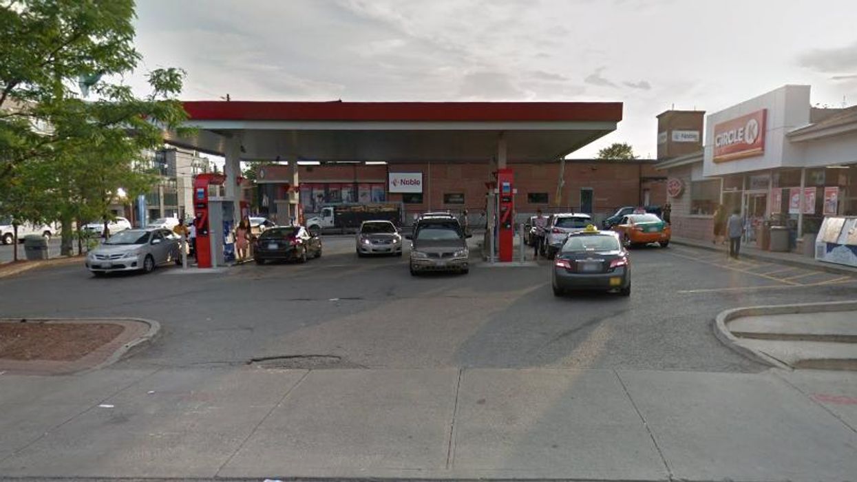 Esso gas station in Toronto's Annex.