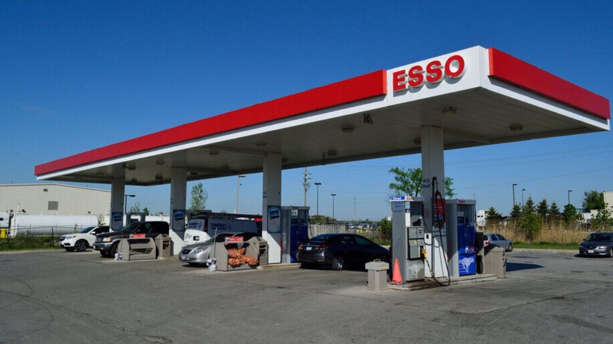 Esso gas station