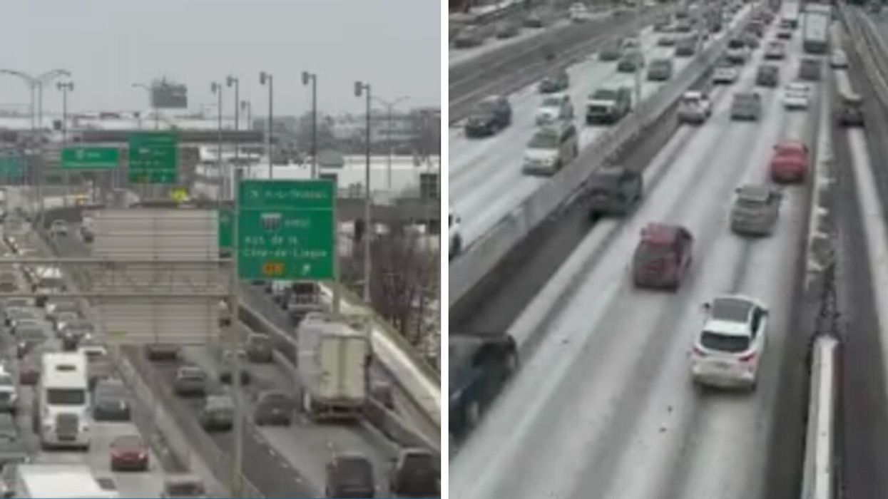 État du réseau sur l'autoroute 40 est le 6 janvier 2025, suite à un accident.