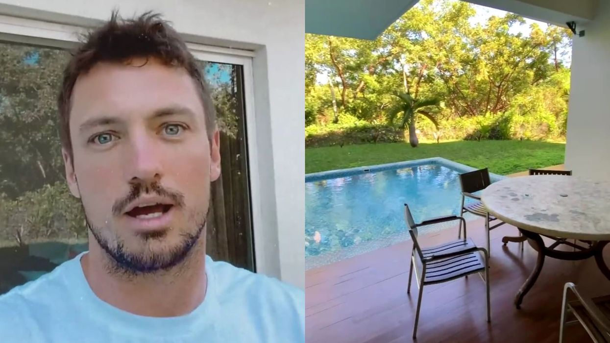 Étienne d'OD a loué une villa au Mexique