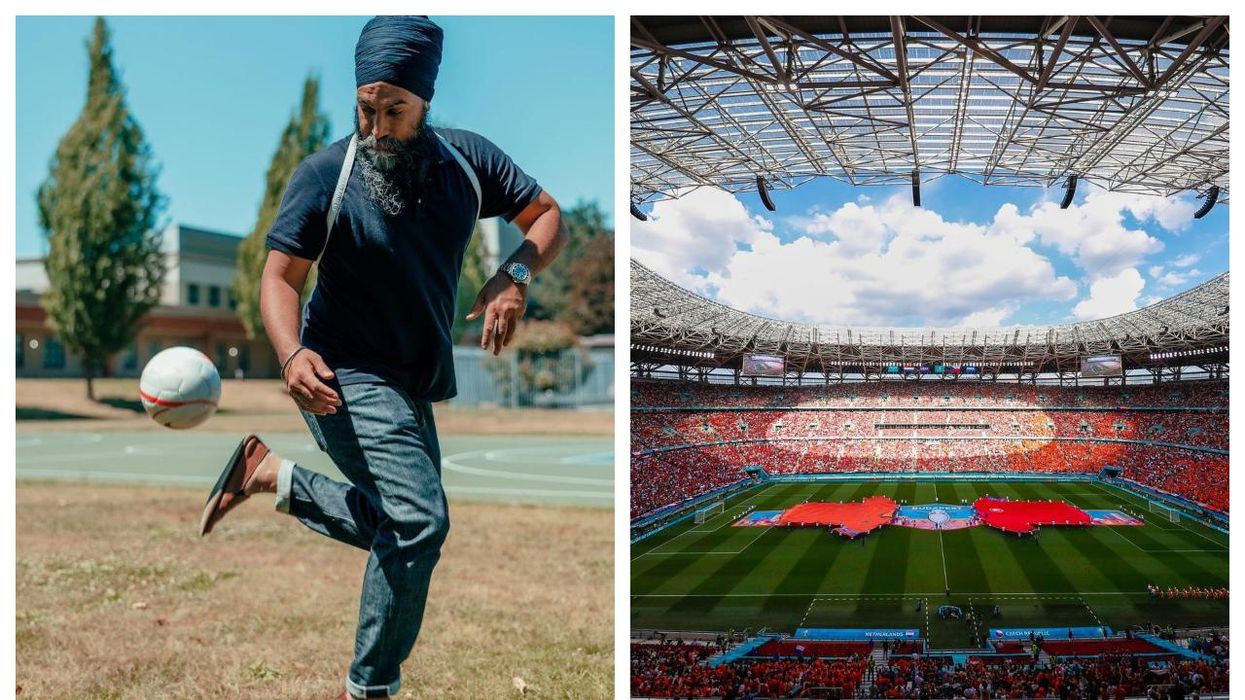 Euro 2020 Fever Has Hit Jagmeet Singh & He Has Pics To Prove It