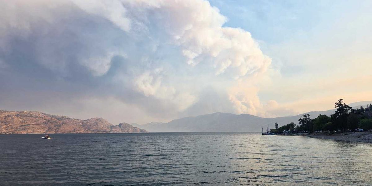 Evacuations underway as new Okanagan, B.C., wildfire explodes in size Evacuations underway as new Okanagan, B.C., wildfire explodes in size