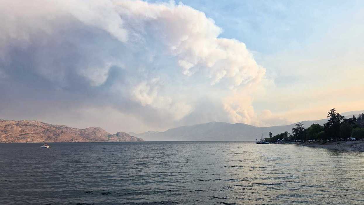 Evacuations as new Okanagan fire explodes in size