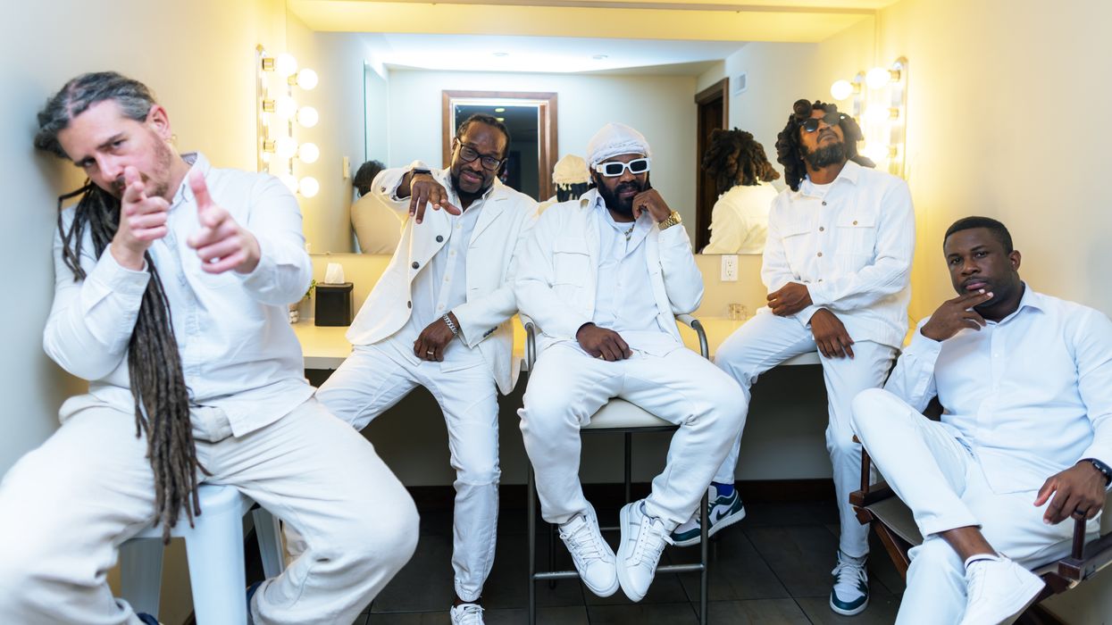 Exco Levi & band backstage