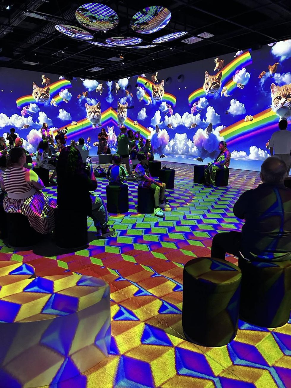 Exposition Sweet Folie de Oasis Immersion.