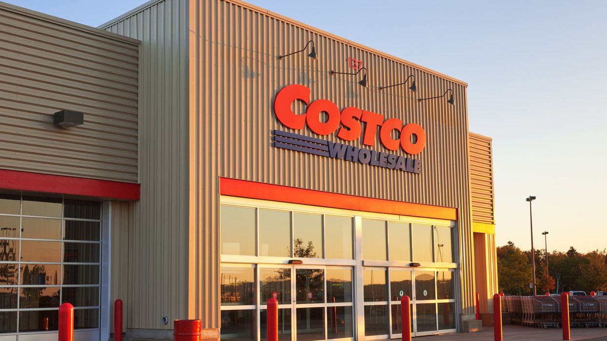 exterior of a costco store in canada