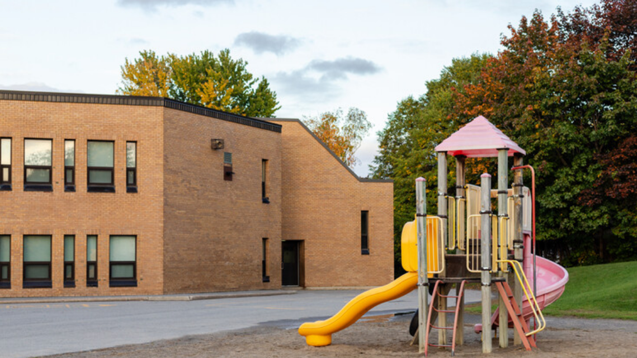 Exterior of a school in Ottawa.