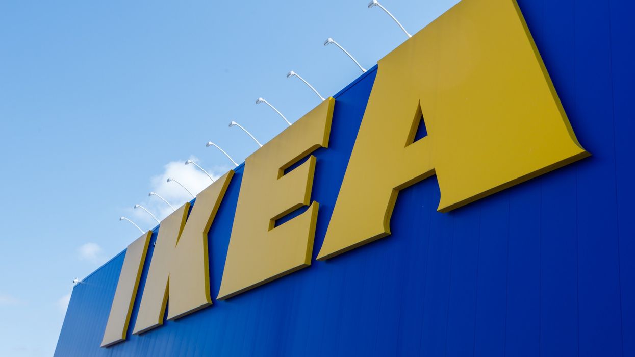 exterior of an ikea store in ontario
