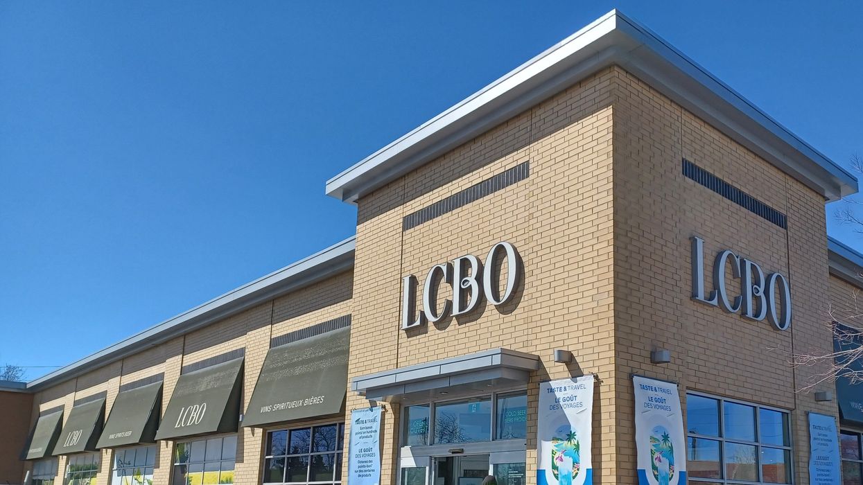 exterior of an lcbo store in toronto, ontario