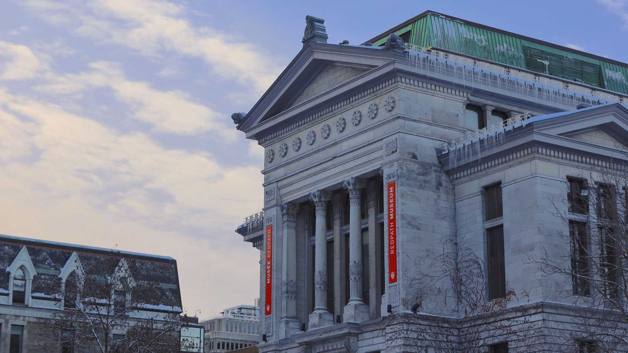exterior of building on mcgill university campus