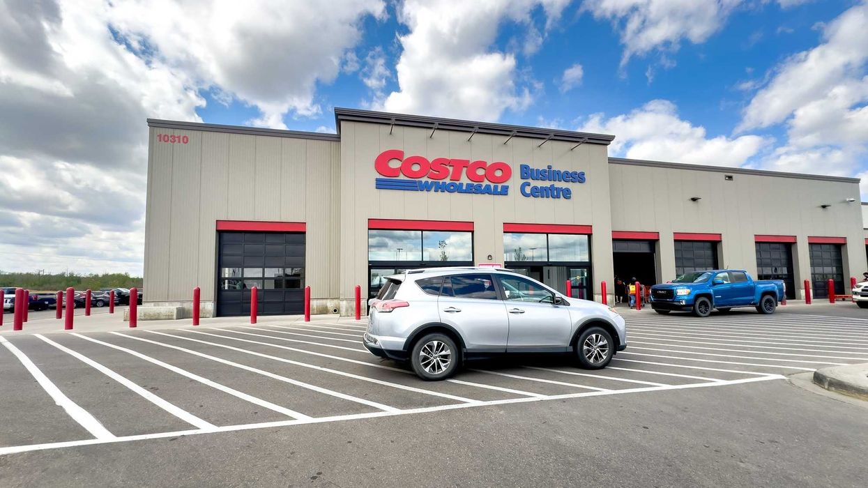 exterior of costco business centre store in canada