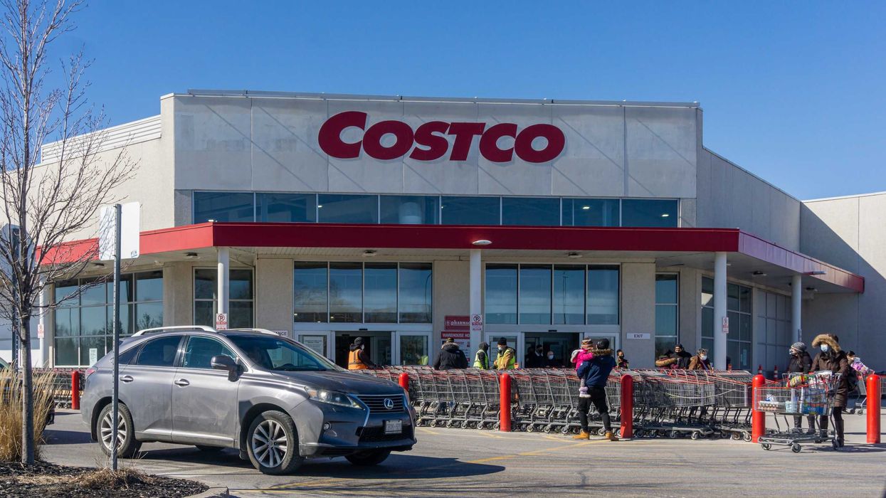 exterior of costco store in canada