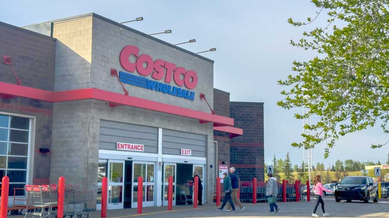 exterior of costco warehouse in alberta