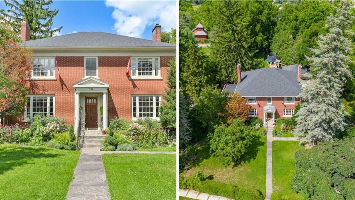 Exterior of the home.