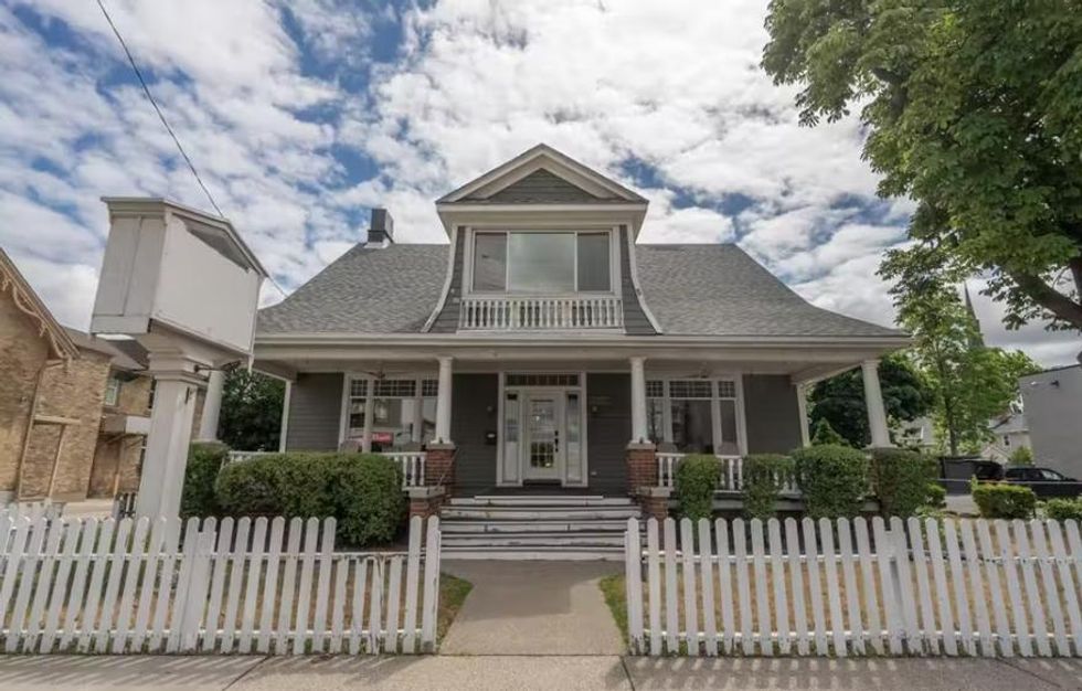 Exterior shot of the Sarnia, Ontario listing.