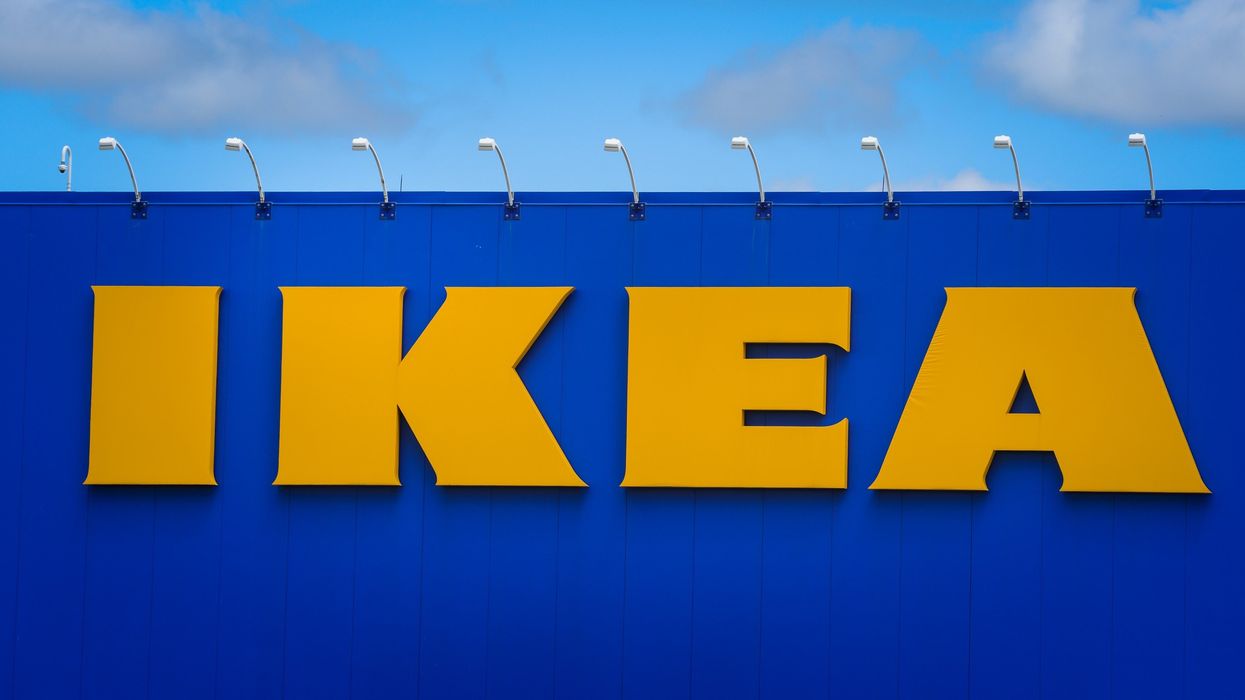exterior sign of ikea store in canada