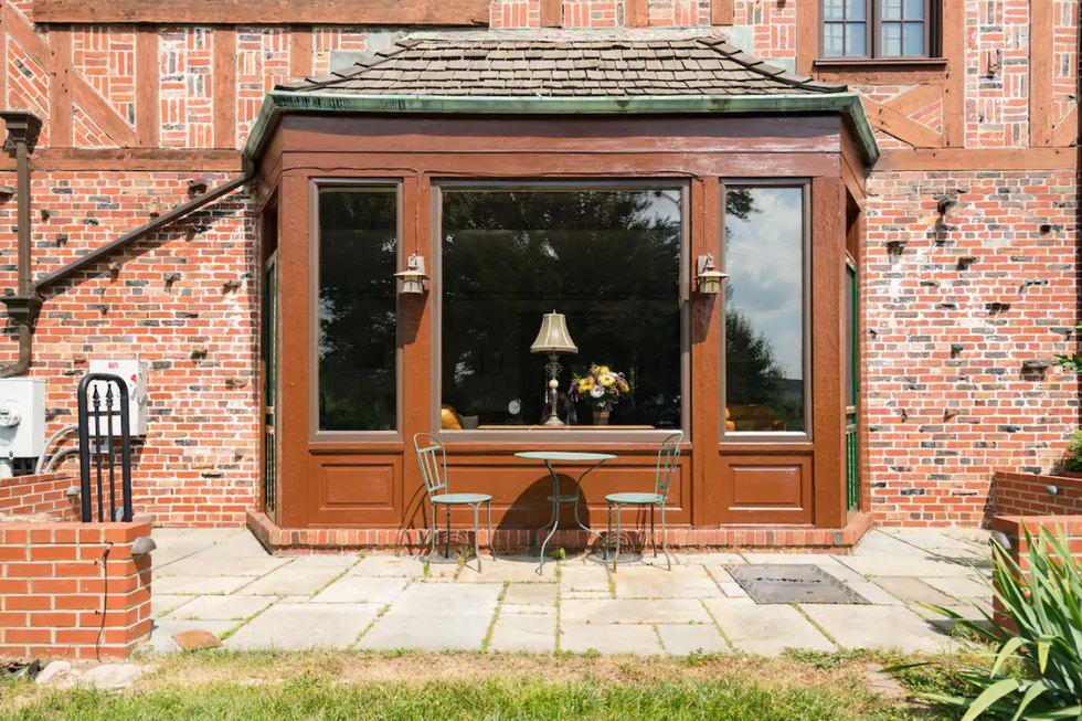 Exteriors at Redwall Castle in Germantown.