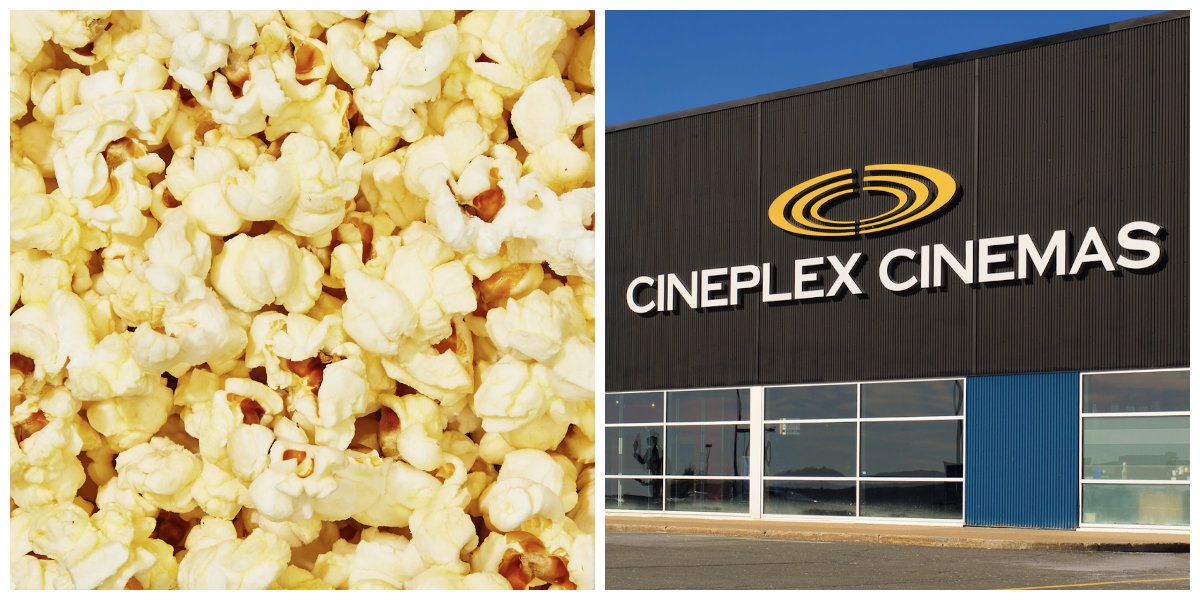 Cineplex Canada Popcorn Just Got A Major Upgrade At Theatres Across The
