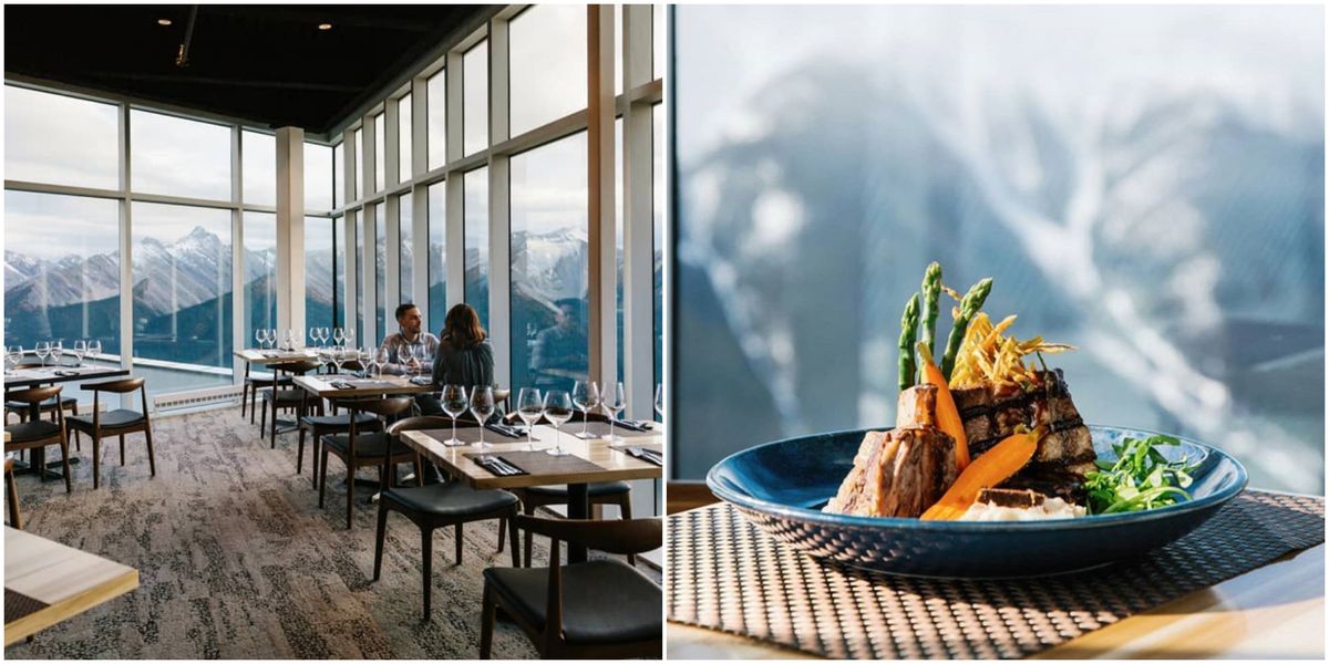 12 Alberta Restaurants Ranked On OpenTable's Top 100 Most Scenic Restaurants In Canada Narcity