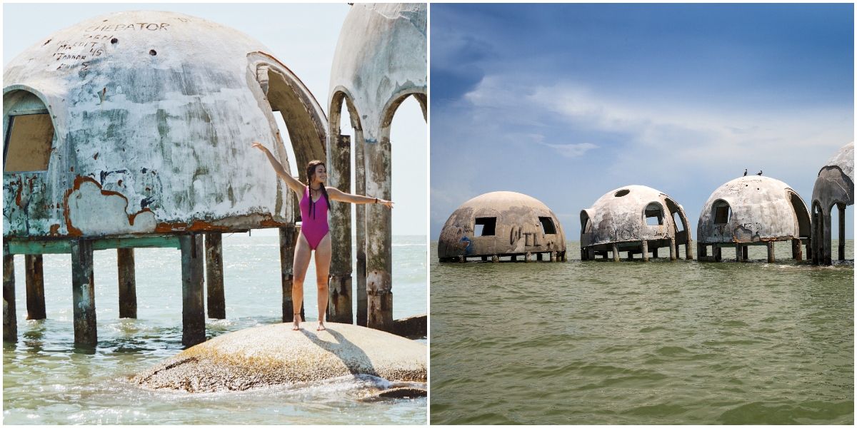 The Dome Houses In Cape Romano Are Sinking Into The Ocean Narcity