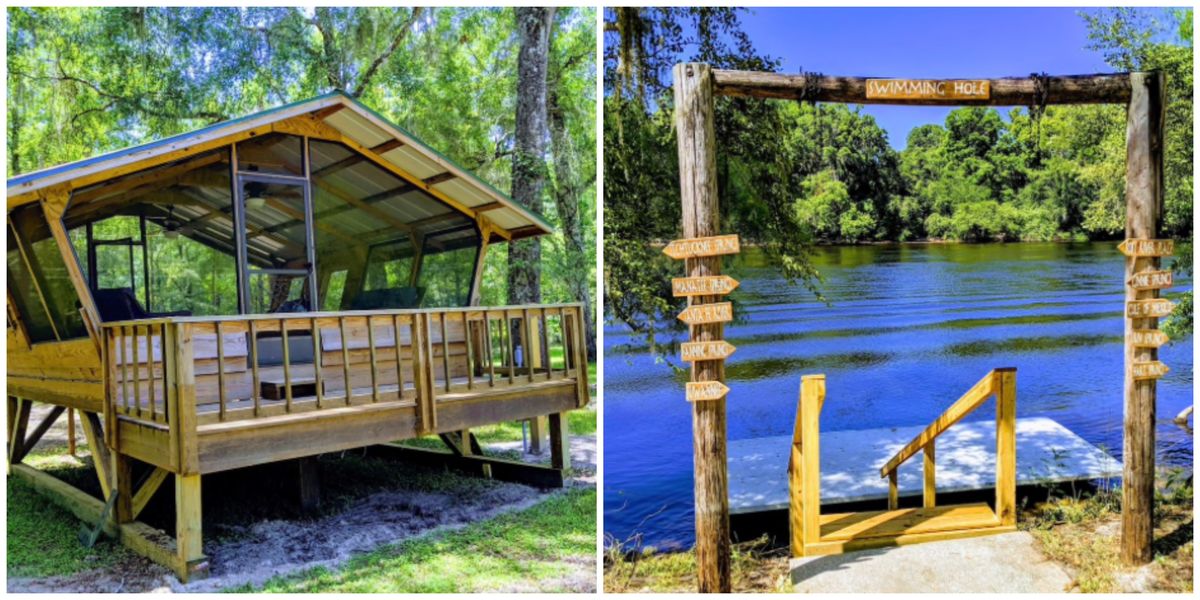 This Airbnb In Florida By The Suwannee River Is Perfect For Glamping