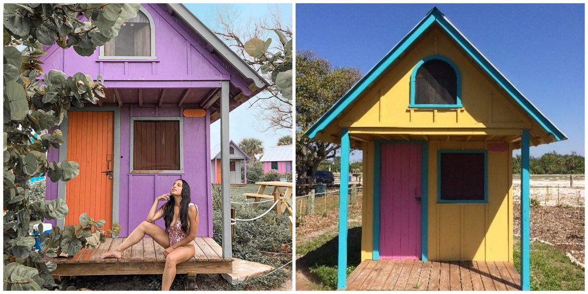 Virginia Key Beach Park Beach Front Cabins Are For Rent For 55 A Day