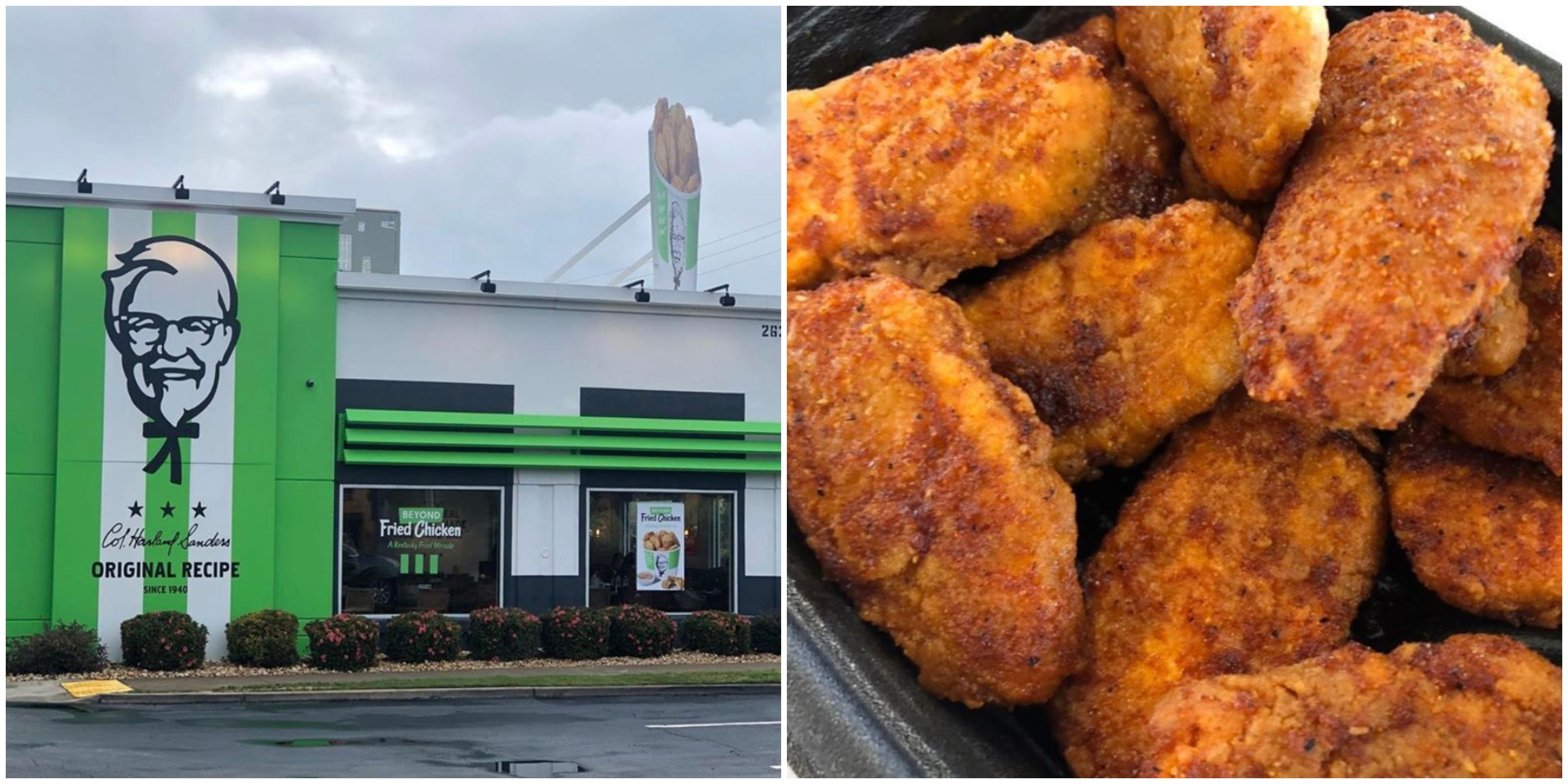 One KFC In Is Testing A Meatless Vegan Chicken Narcity