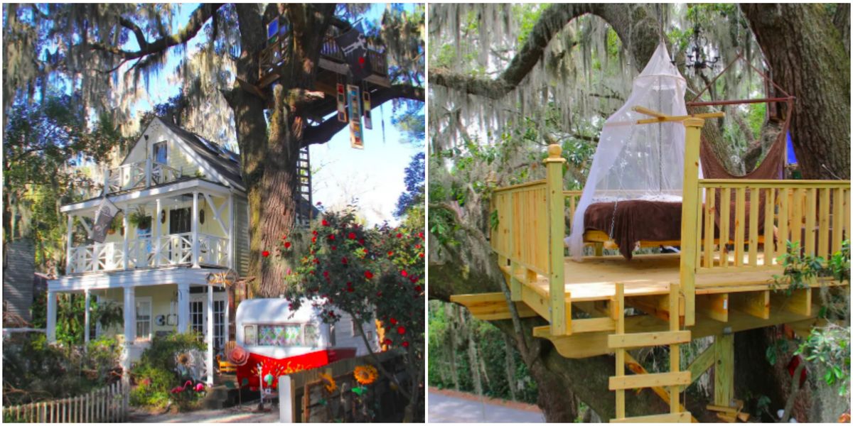 This Airbnb In Savannah Has A Magical Treehouse Attached Narcity