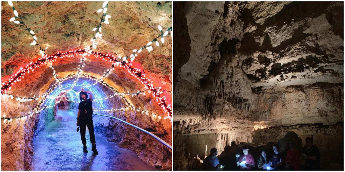 Christmas At The Caverns Is Back This December Narcity