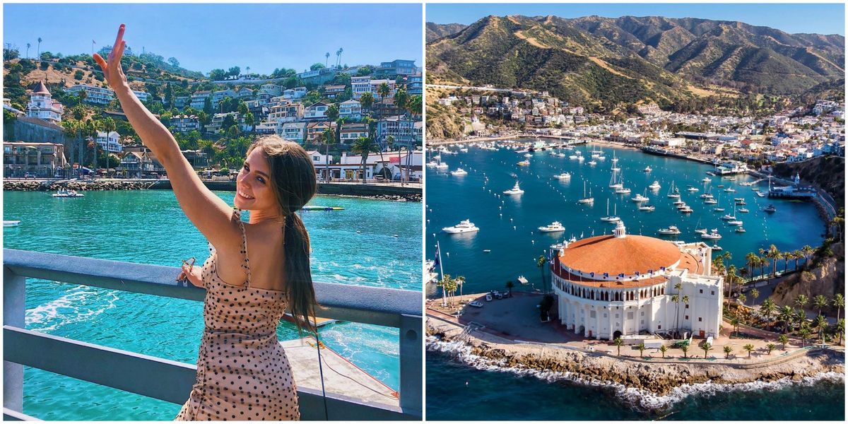 Catalina Island in California Looks Like France And Has Vibrant Blue