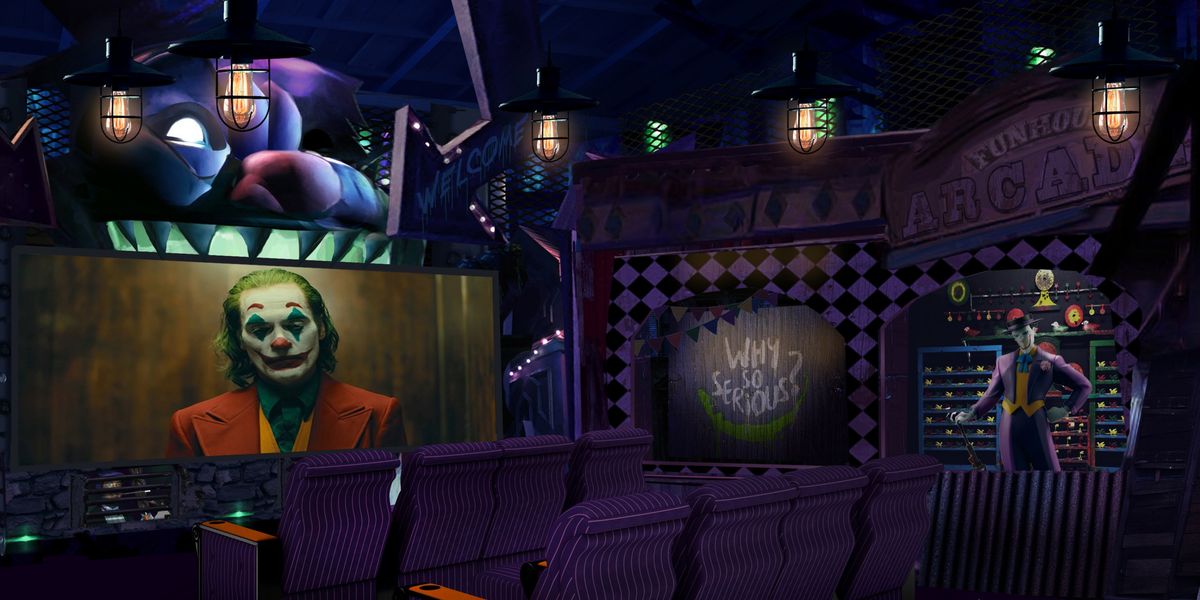 Joker Home Theatre Room Built By BC Company Cost 1.5 Million And It's