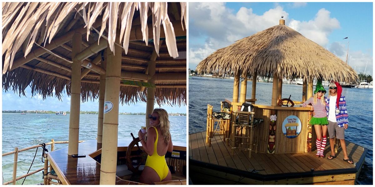 Floating Tiki Bar In Key West Offers The Best Ocean Views Narcity