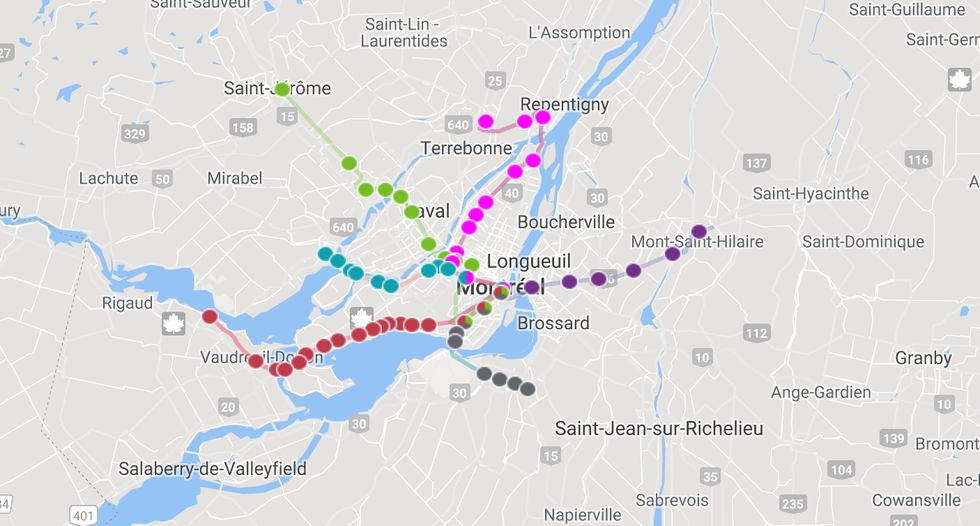 4 journées de train exo 100 gratuites pendant les Fêtes dans le Grand