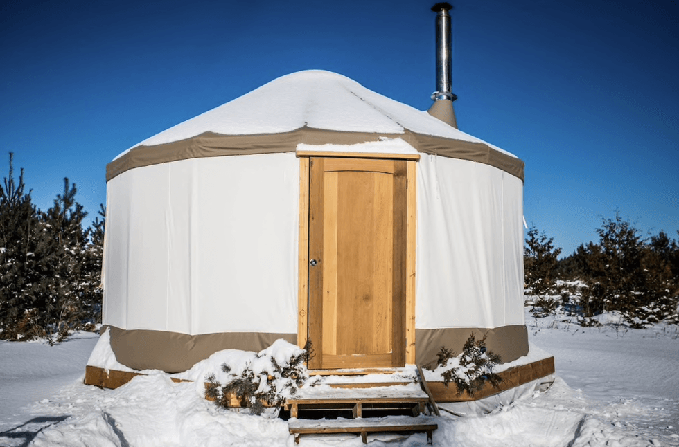 Ontario Yurts For Rent That Are The Most Magical Winter Getaway Narcity