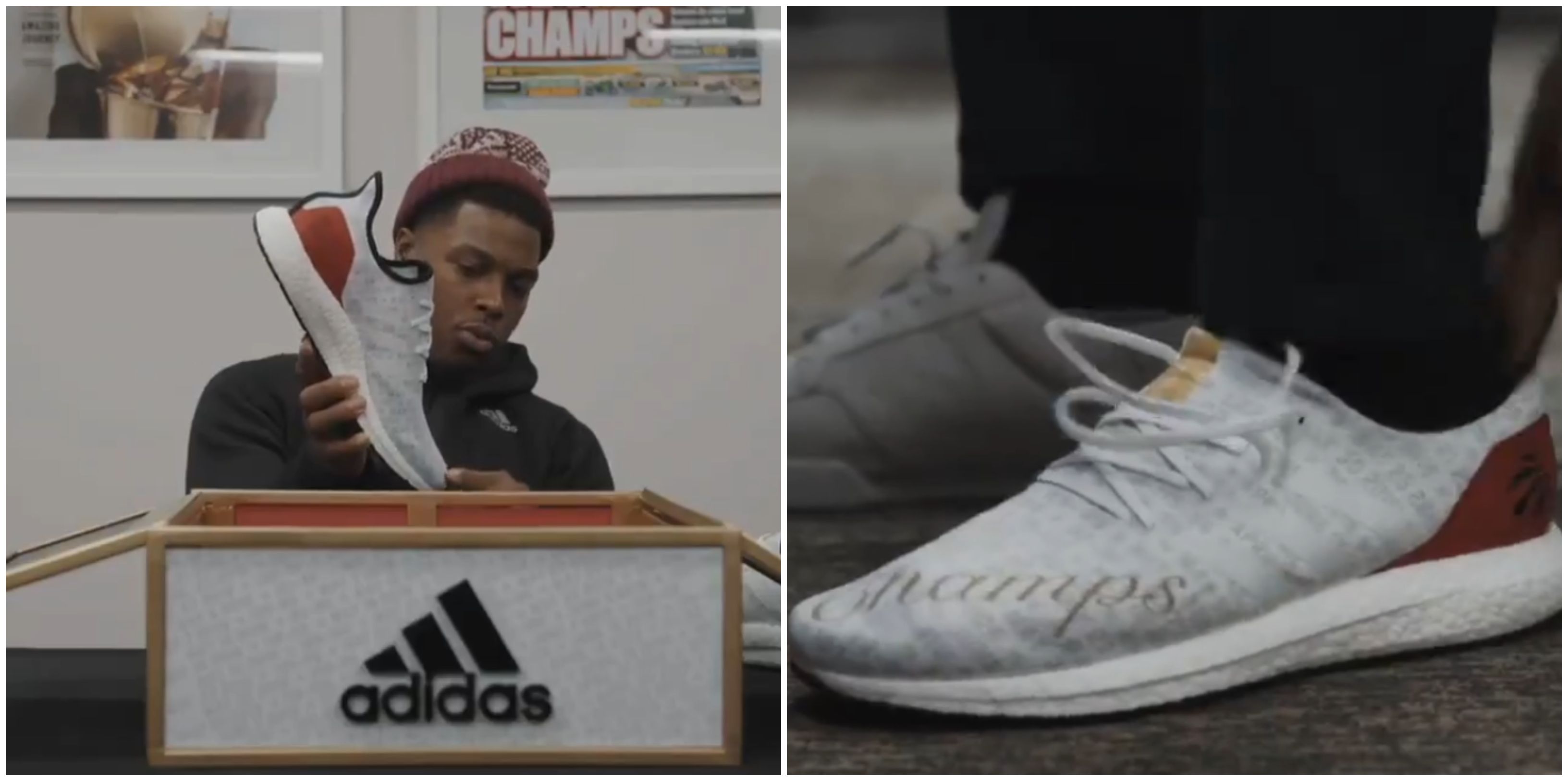 Raptors championship shoes price Clearance