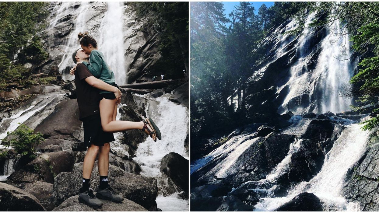 An Easy Washington Hike Will Take You To The 1 328 Foot Bridal Veil Falls Narcity An Easy Washington Hike Will Take You To The 1 328 Foot Bridal Veil Falls Narcity