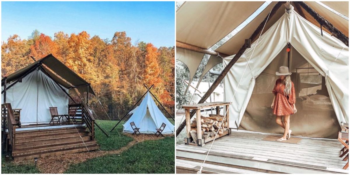 Glamping In The Great Smoky Mountains Is Easy At This Outdoor Resort