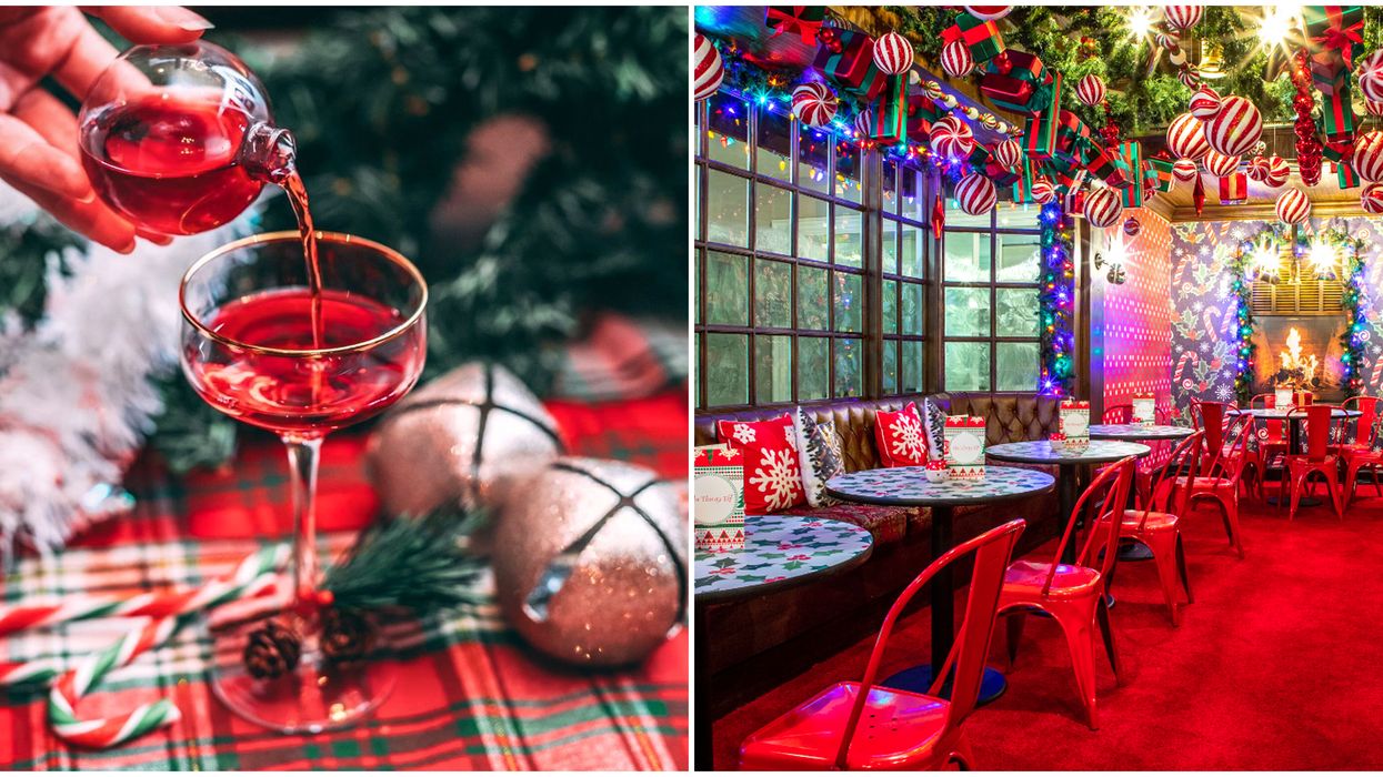 Christmasthemed Bar In Toronto Is So Tiny & Makes Tasty Festive