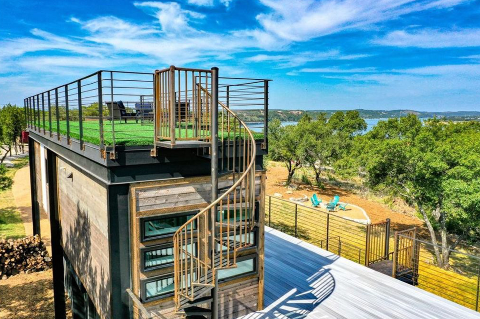This Container Home Near Austin In The Hill Country Is Available Now
