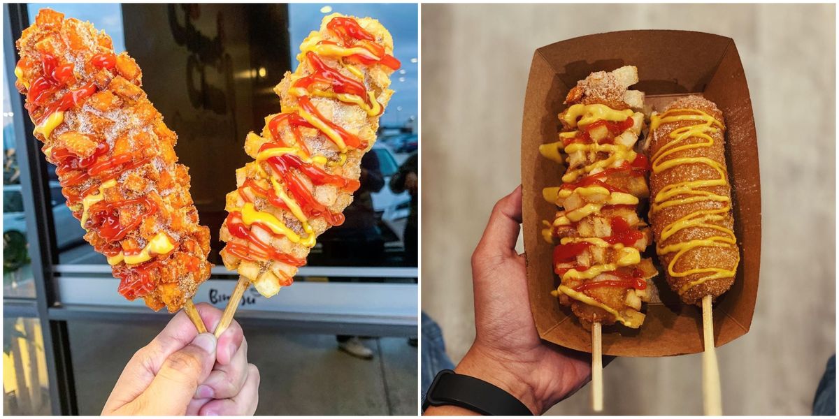 Korean Hot Dogs In Houston Are Now Available & They're Insanely Delicious Narcity