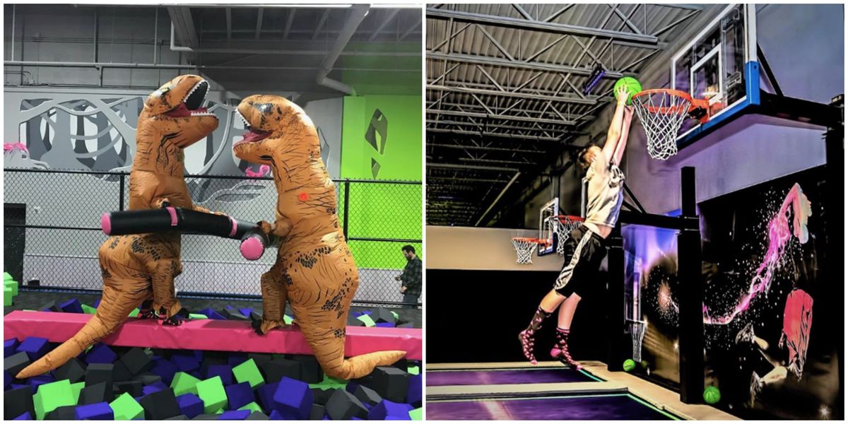 Flying Squirrel Trampoline Park In Ontario Is The World's Largest