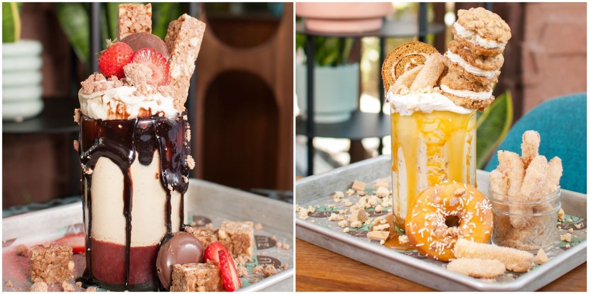 These Crazy Milkshakes In Phoenix Come Loaded With Desserts On Top