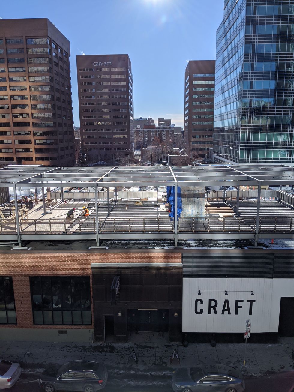CRAFT Calgary Is Opening Their New Rooftop Patio This Spring & It's