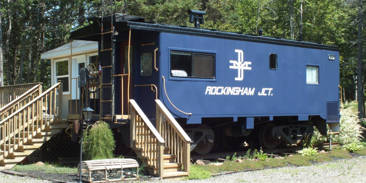 This Unique Train Airbnb In PEI Actually Used To Ride The Rails Narcity