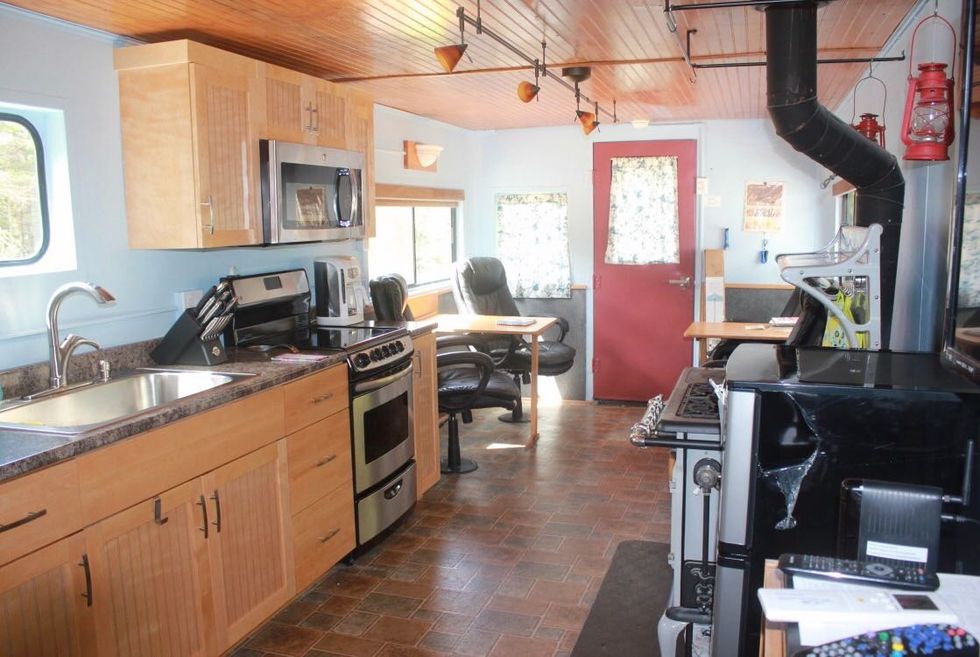 This Unique Train Airbnb In PEI Actually Used To Ride The Rails Narcity