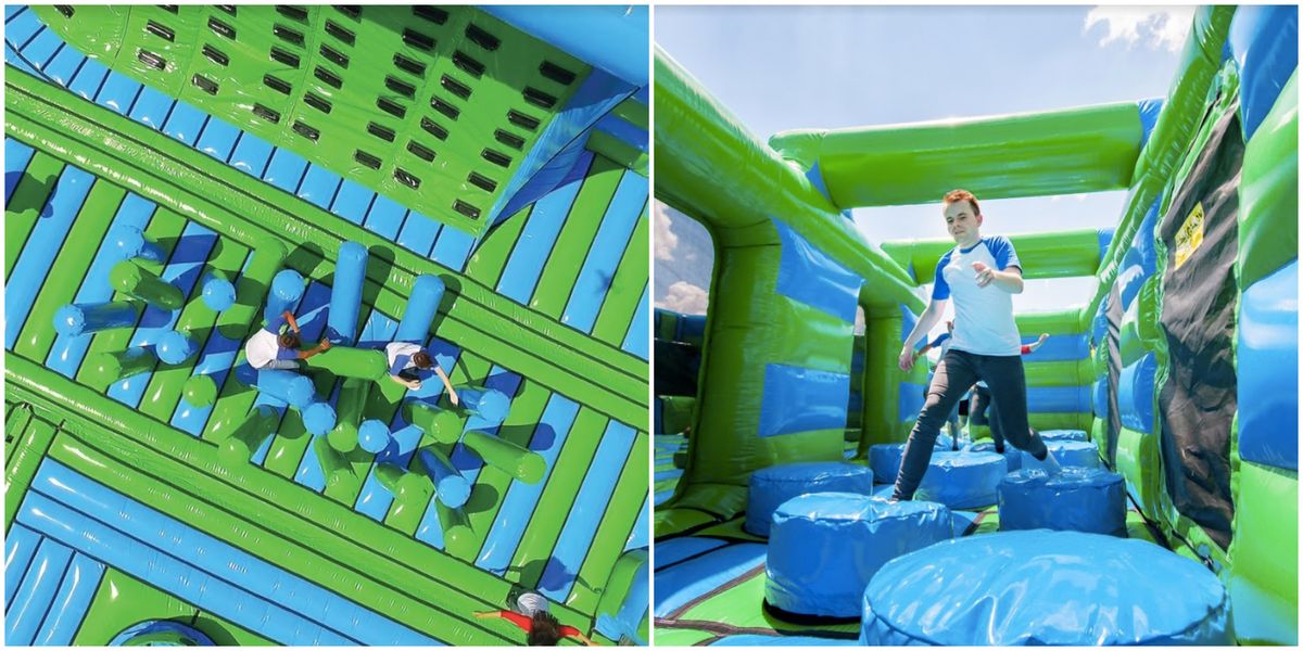 Toronto's Bubble Inflatable Park Is Opening Next Month & It's The First