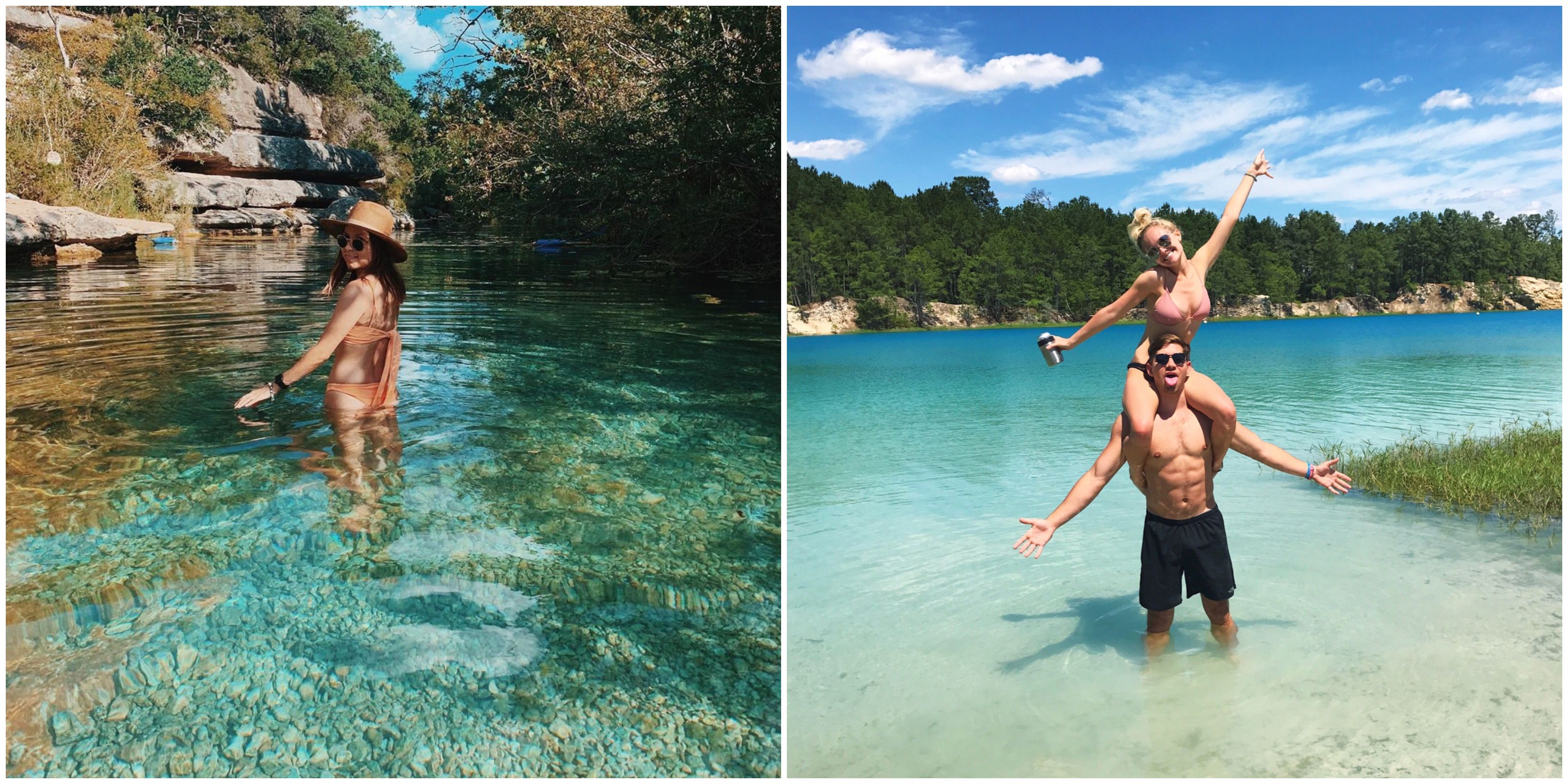 Texas's Clearest Blue Water Can Be Found In These Amazing Spots Narcity