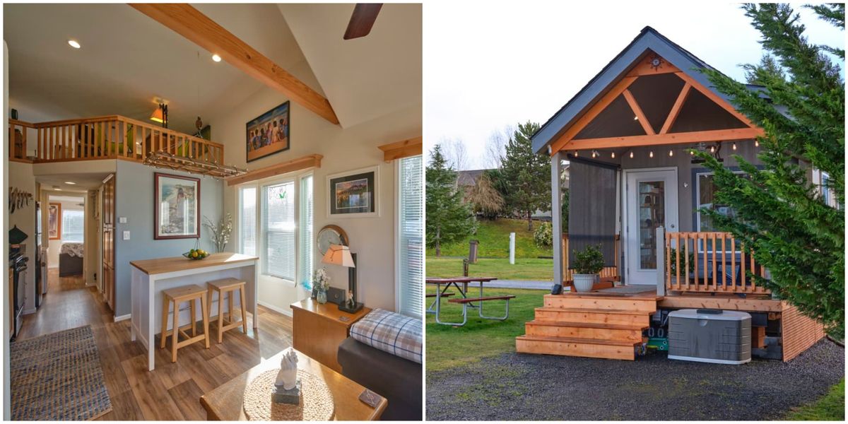 This Tiny House In Washington Is On Sale Right Now For 68K & It's