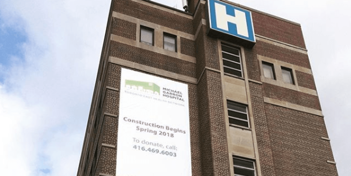Toronto's Michael Garron Hospital Could Offer DriveThru COVID19 Test