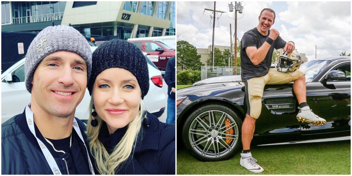 New Orleans Saints' Drew Brees Is Dad Goals While Stuck At Home - Narcity